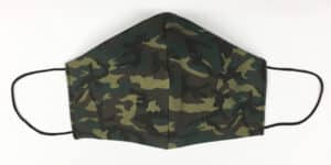 Schnabelmaske: Camouflage grün