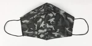 Schnabelmaske: Camouflage grau