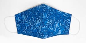 Schnabelmaske: Blaue Lilie